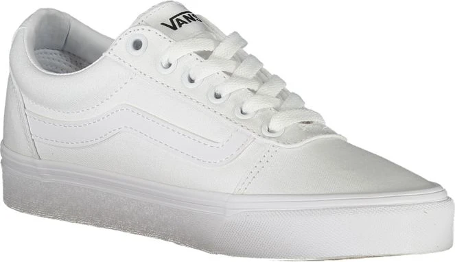 Белые полиэстеровые кеды Vans