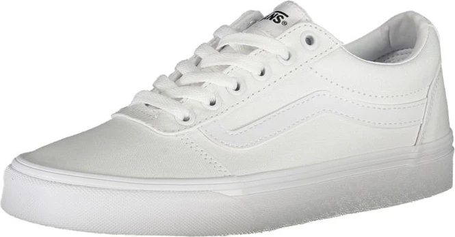 Белые полиэстеровые кеды Vans