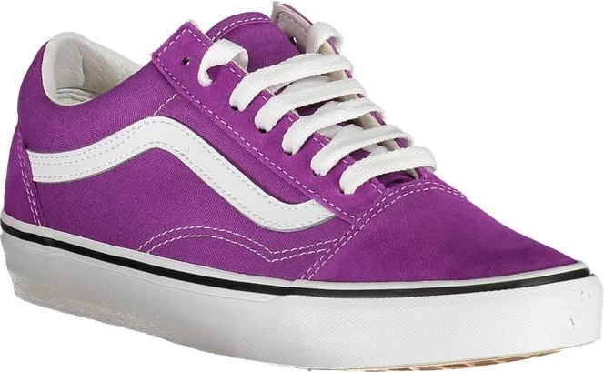 Фиолетовые кроссовки Vans из полиэстера