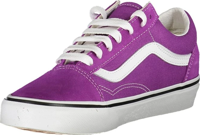 Фиолетовые кроссовки Vans из полиэстера