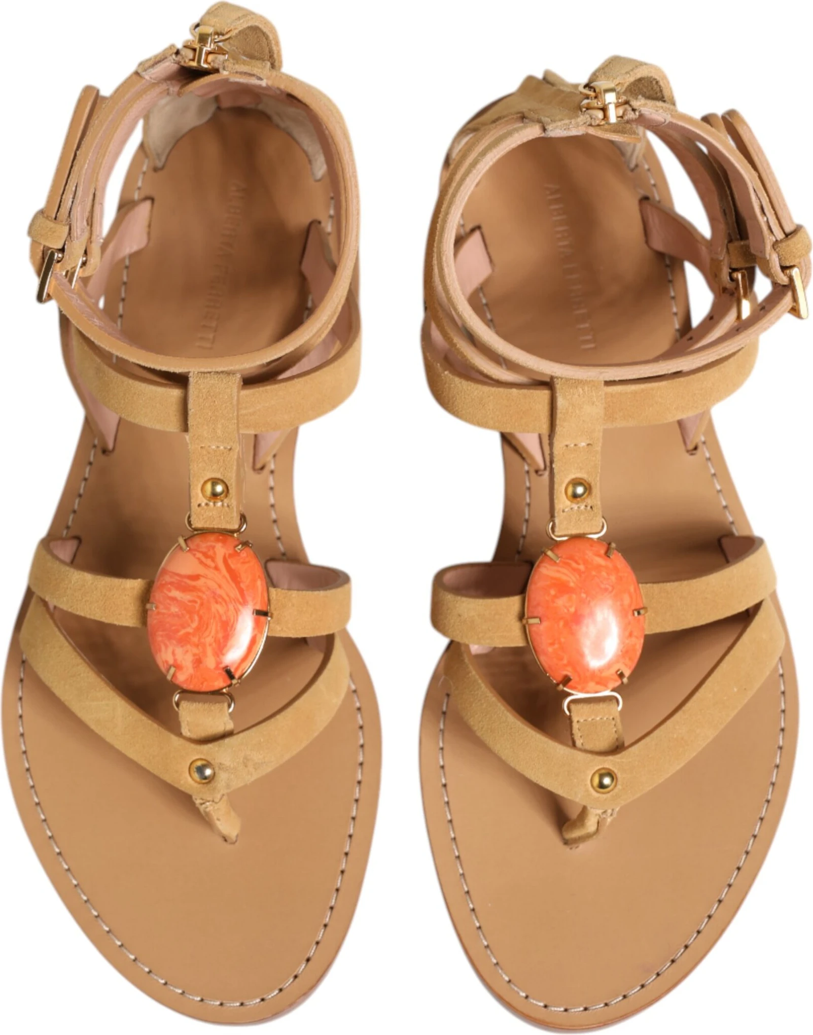 Шлепанцы Alberta Ferretti