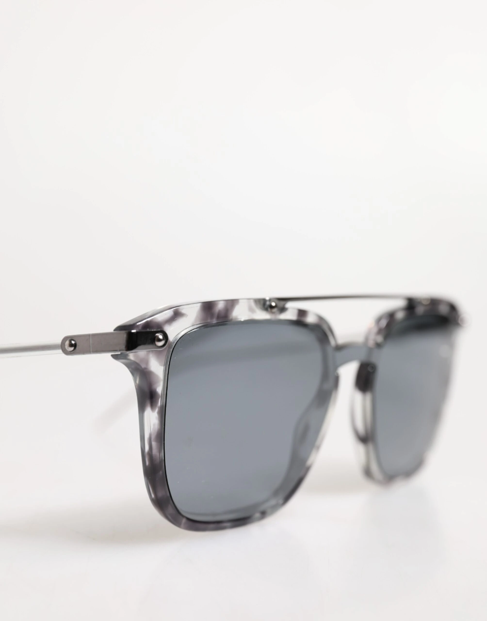 Солнцезащитные очки Dolce & Gabbana Серый Гавана Ацетат Квадратные DG4327 Очки