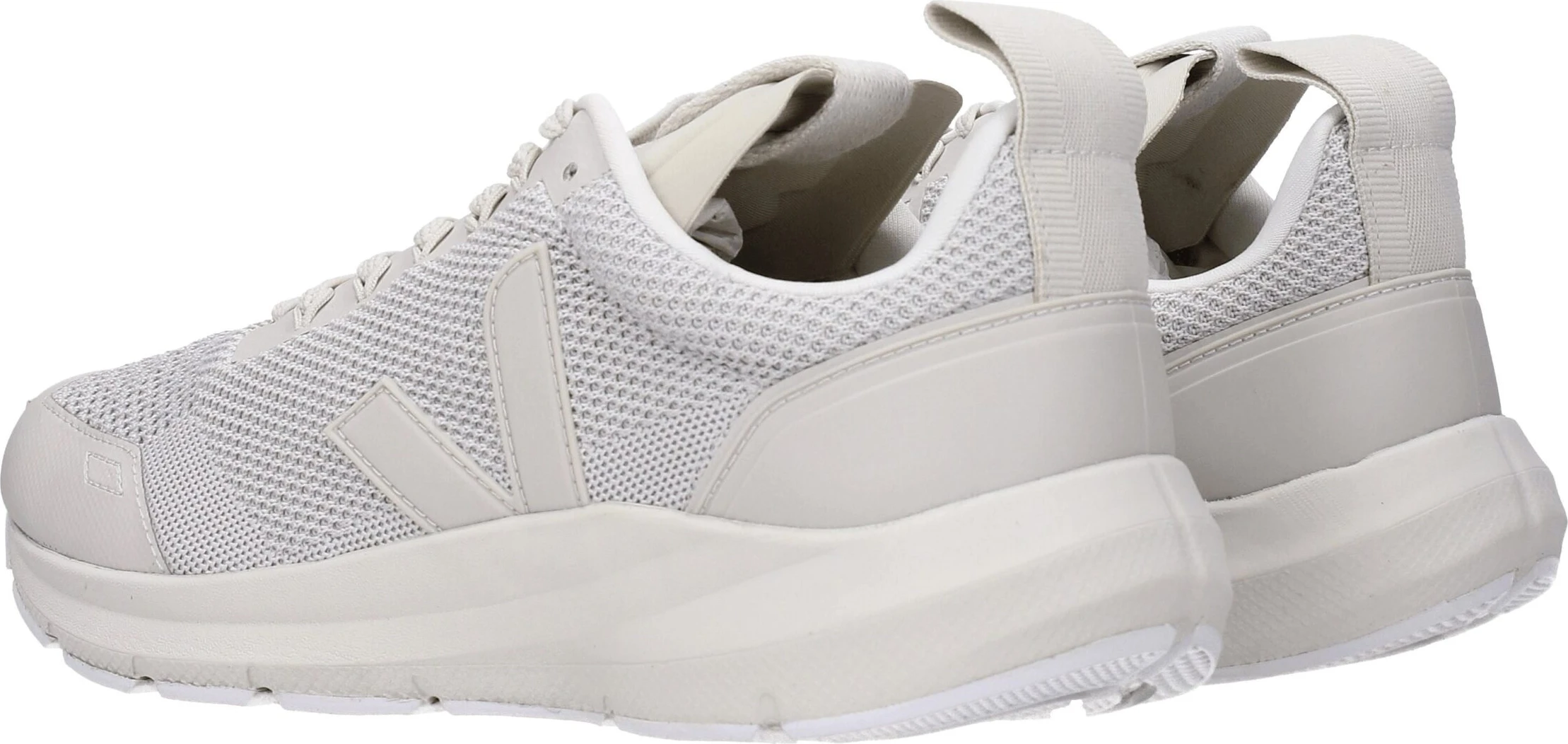 Серые тканевые спортивные кроссовки Veja
