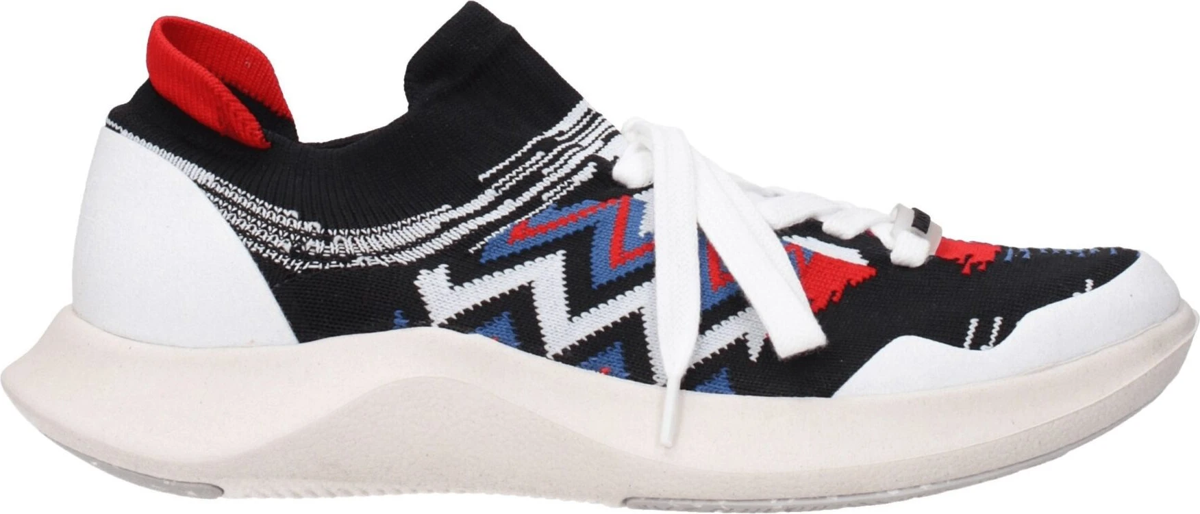 Кроссовки Missoni из ткани, разноцветные