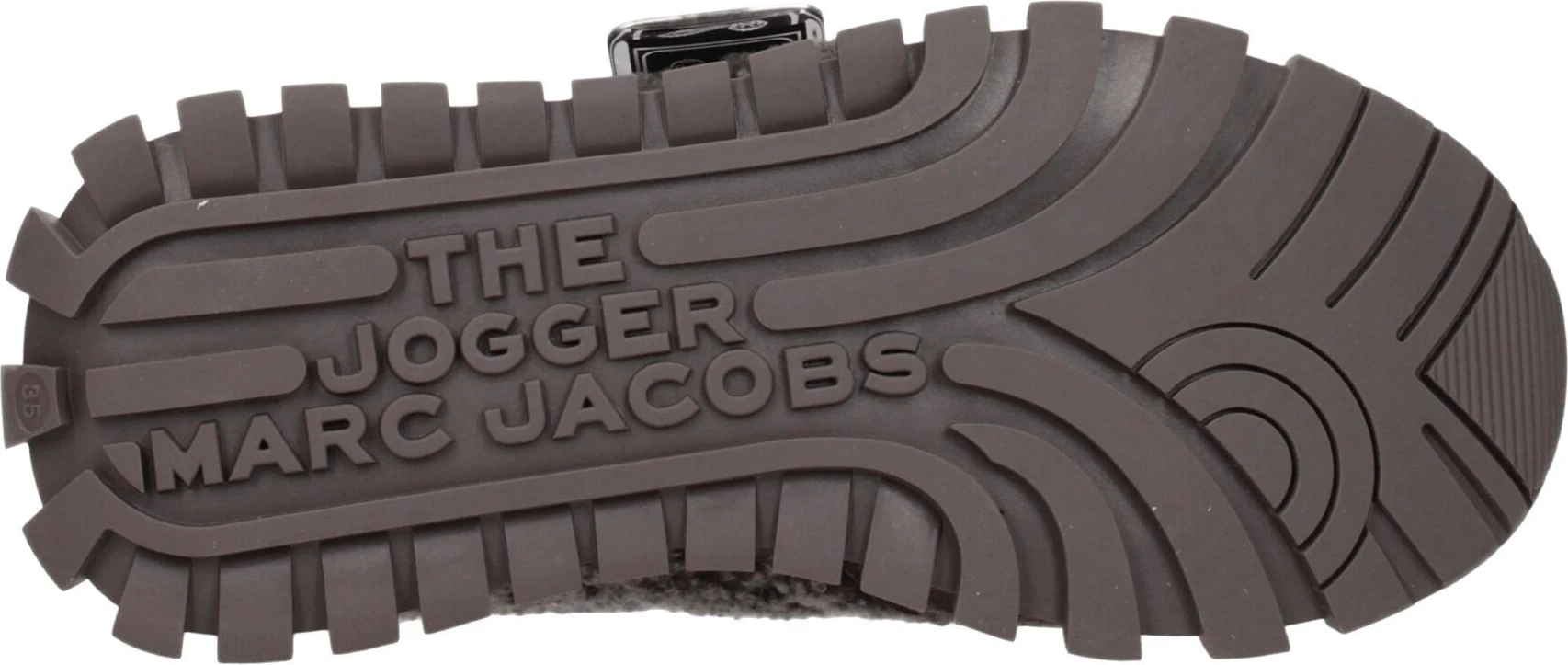 Серые кроссовки на толстой подошве The Marc Jacobs