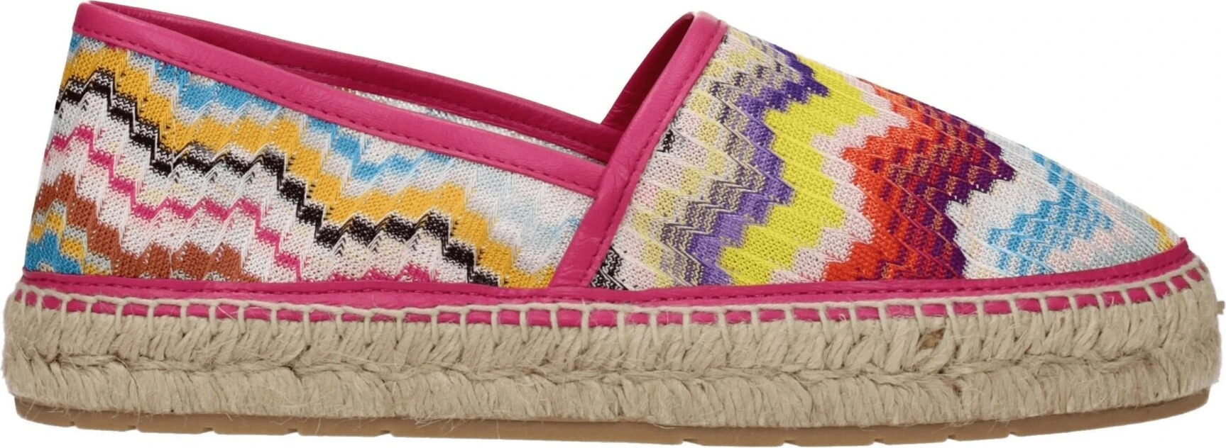Эспадрильи Missoni из разноцветной ткани