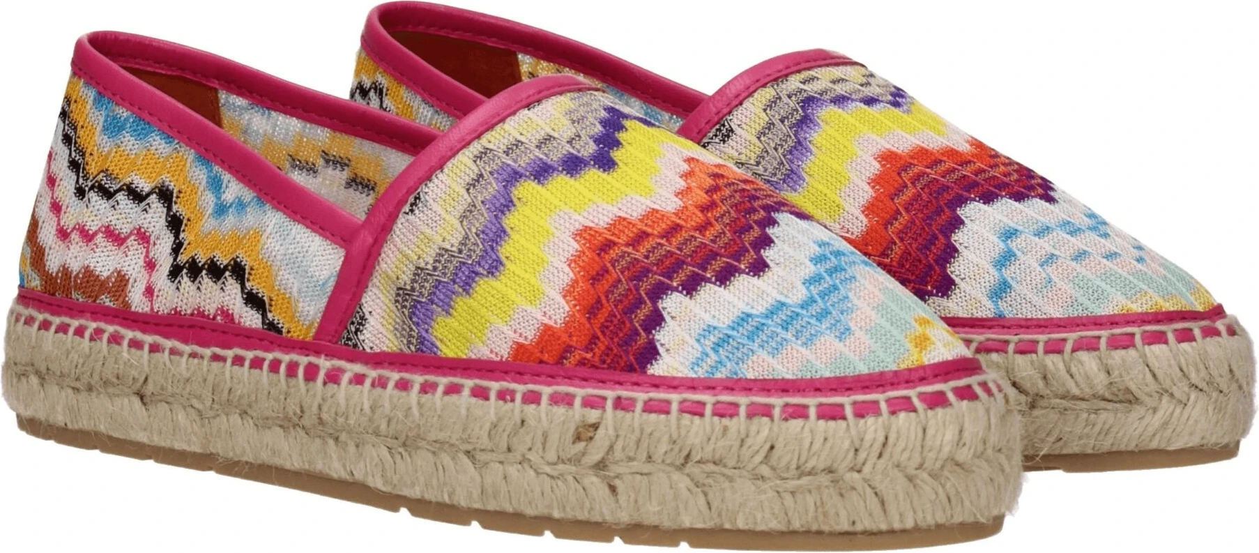 Эспадрильи Missoni из разноцветной ткани