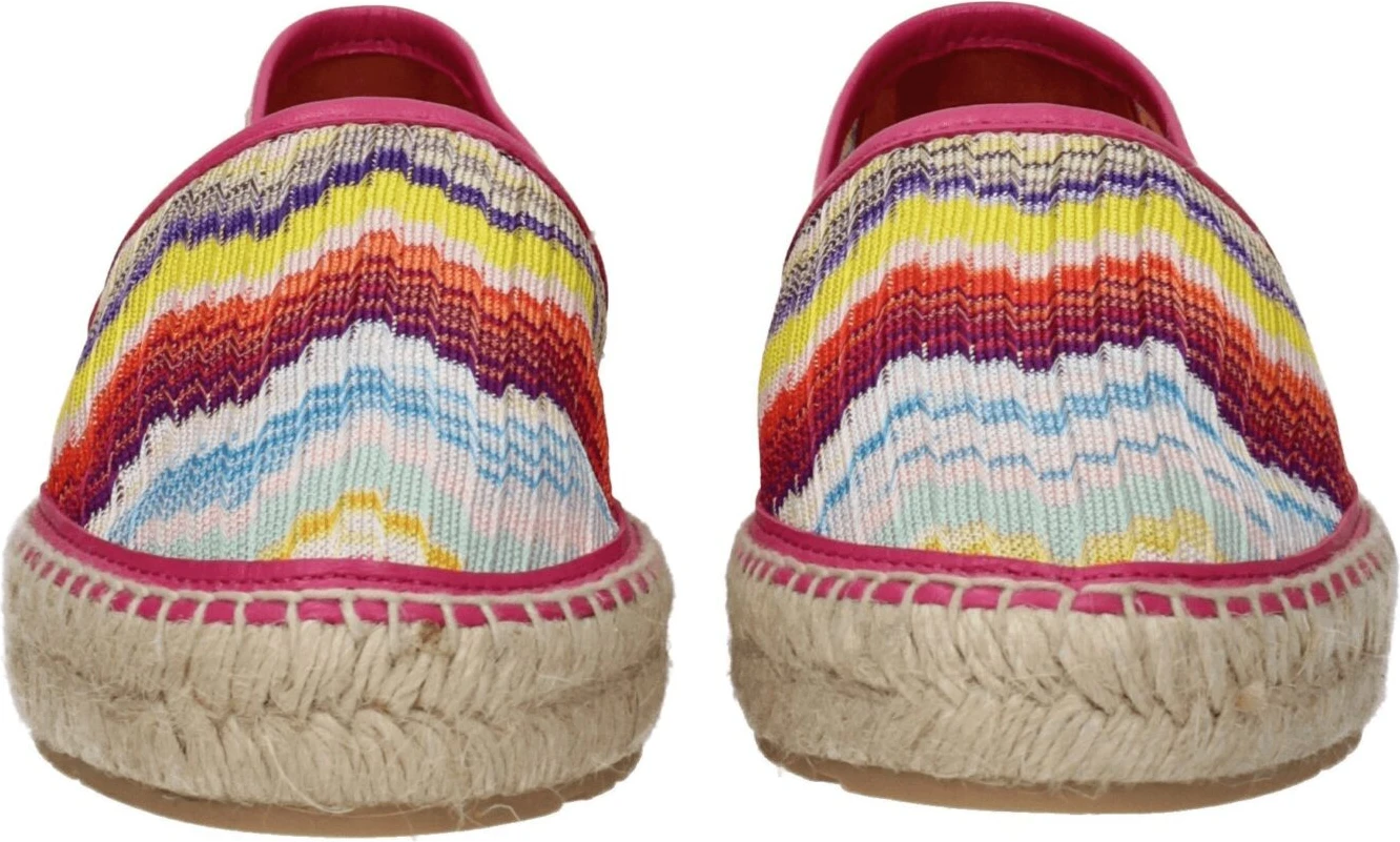 Эспадрильи Missoni из разноцветной ткани