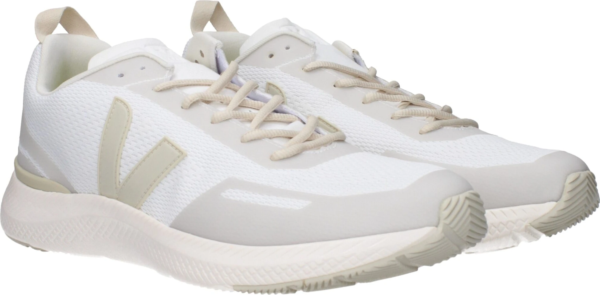 Кроссовки Veja White Fabric Athletic