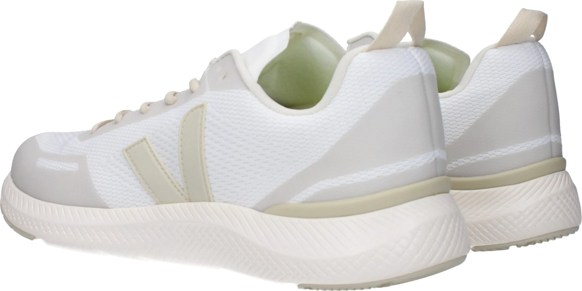 Кроссовки Veja White Fabric Athletic