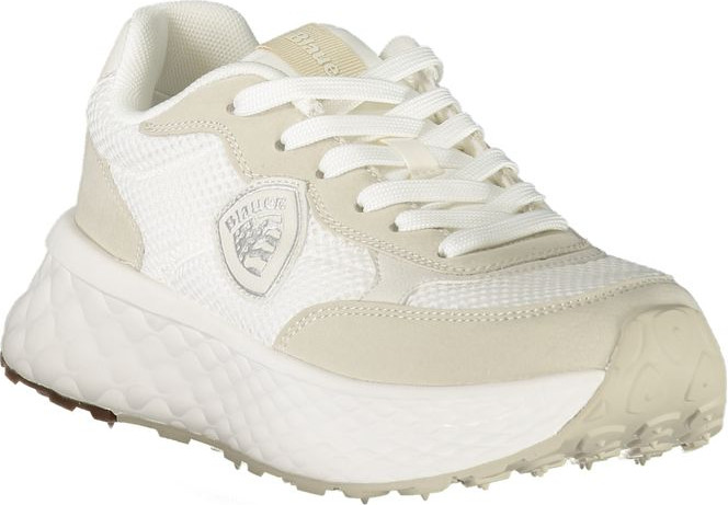 White Polyester Women Sneaker Blauer