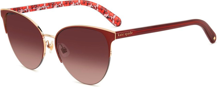 Солнцезащитные очки Kate Spade Красный Металл