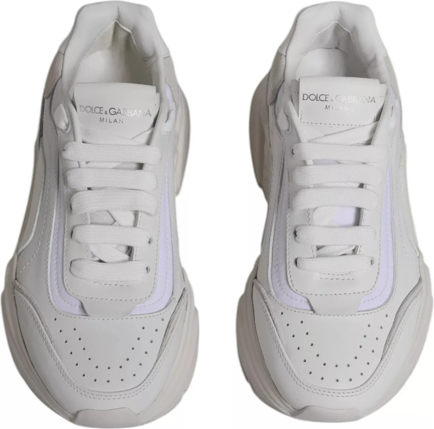 Кроссовки Daymaster низкие белые Dolce & Gabbana