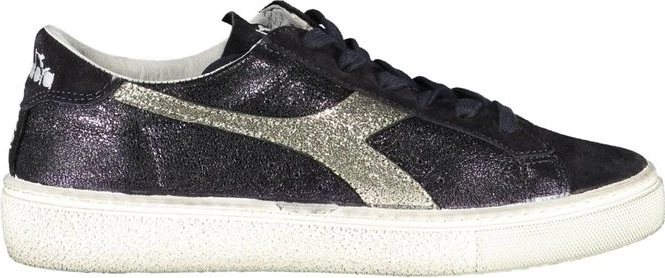 Черные текстильные кроссовки Diadora