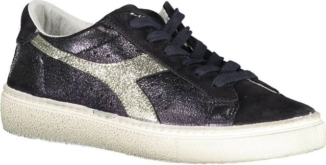 Черные текстильные кроссовки Diadora