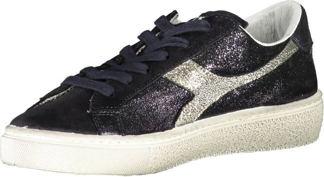 Черные текстильные кроссовки Diadora