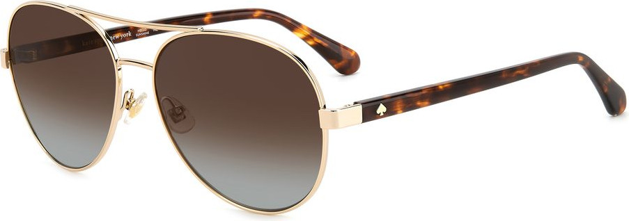 Солнцезащитные очки Kate Spade Золотой Металл