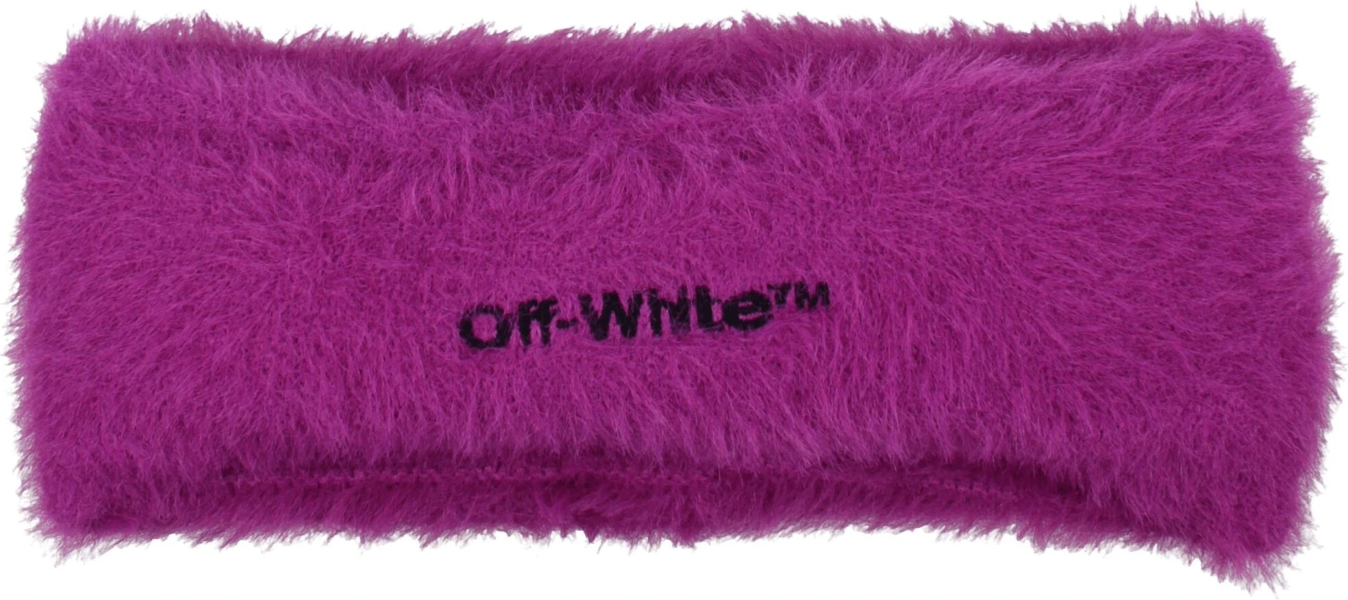 Повязка на голову Off-White Фиолетовая Тканевая