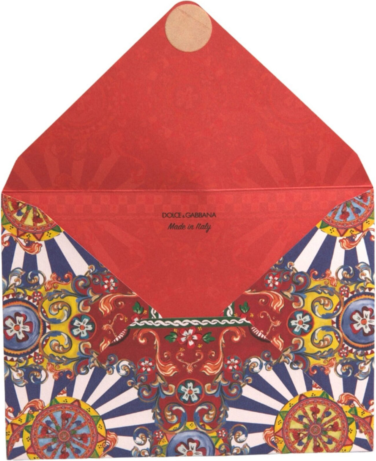 Держатель для почтовых открыток Envelope Post Card Holder Dolce & Gabbana Carretto Siciliano