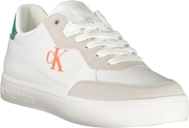 Кеды Calvin Klein White Leather Sneaker