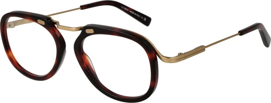 Красные металлические очки (оправа) Ermenegildo Zegna