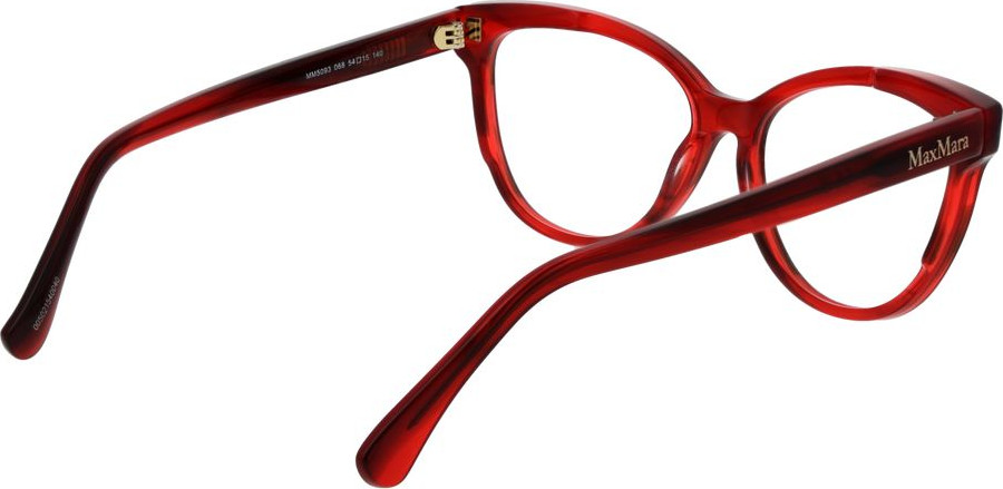Очки Max Mara из красного ацетата (оправа)