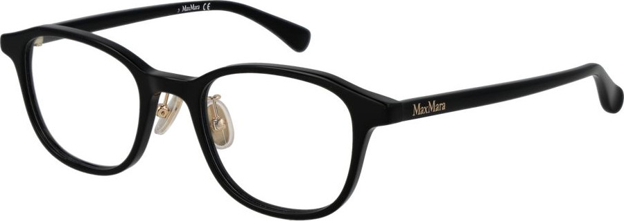 Черная оправа для очков Max Mara из ацетата