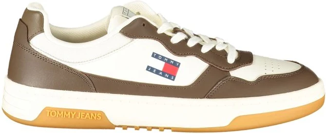 Кроссовки Tommy Hilfiger белые кожаные мужские