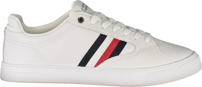 Белые кожаные кроссовки Tommy Hilfiger
