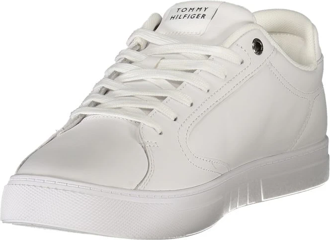 Белые кожаные кроссовки Tommy Hilfiger