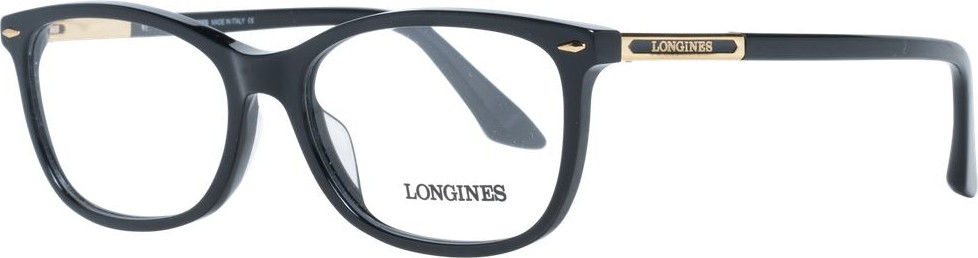 Черные пластиковые очки (оправа) Longines
