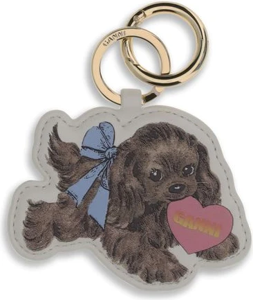 Брелок GANNI Puppy Keyring