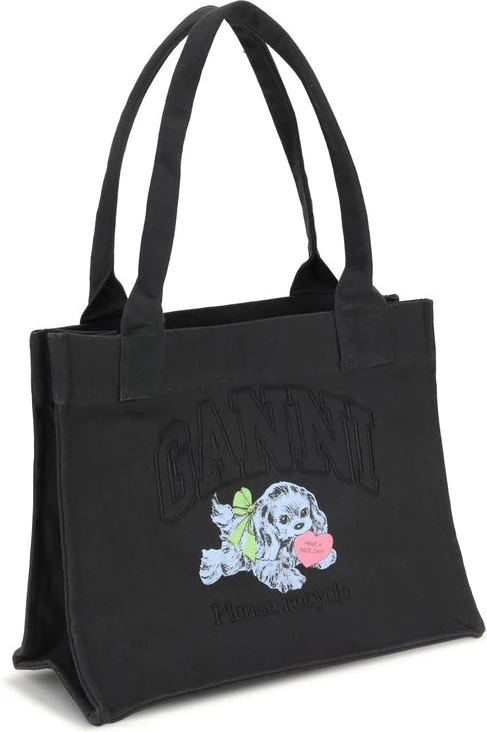 Сумка-тоут GANNI Puppy Tote Bag