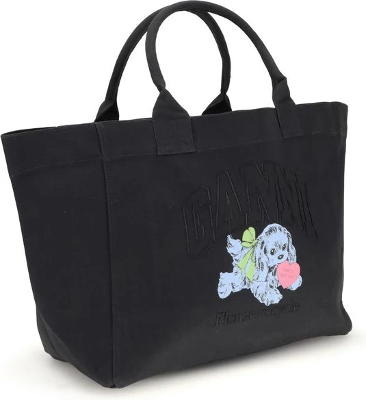 Сумка-тоут GANNI XXL Puppy Tote Bag