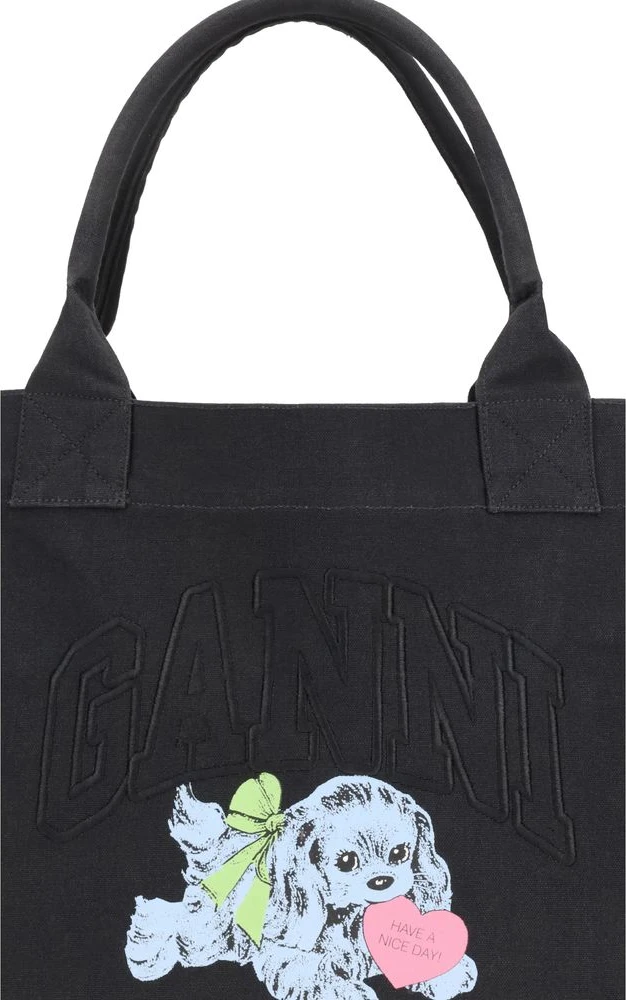 Сумка-тоут GANNI XXL Puppy Tote Bag