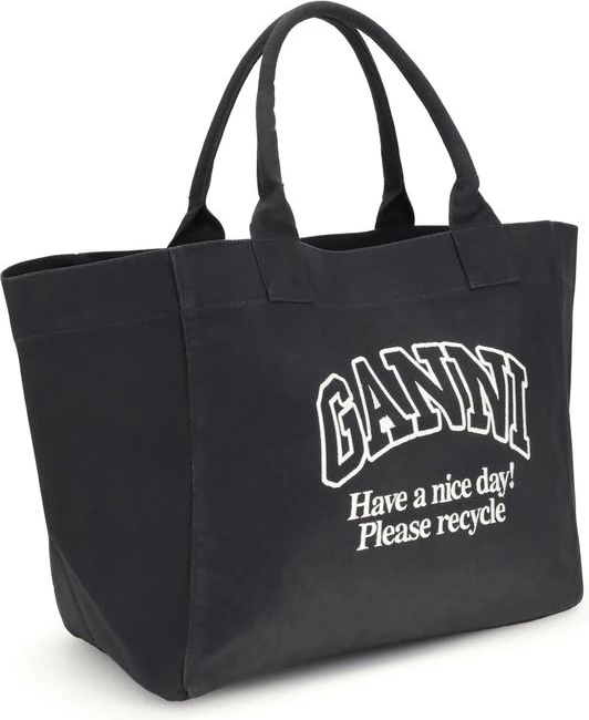 Сумка-тоут GANNI XXL Canvas Tote Bag