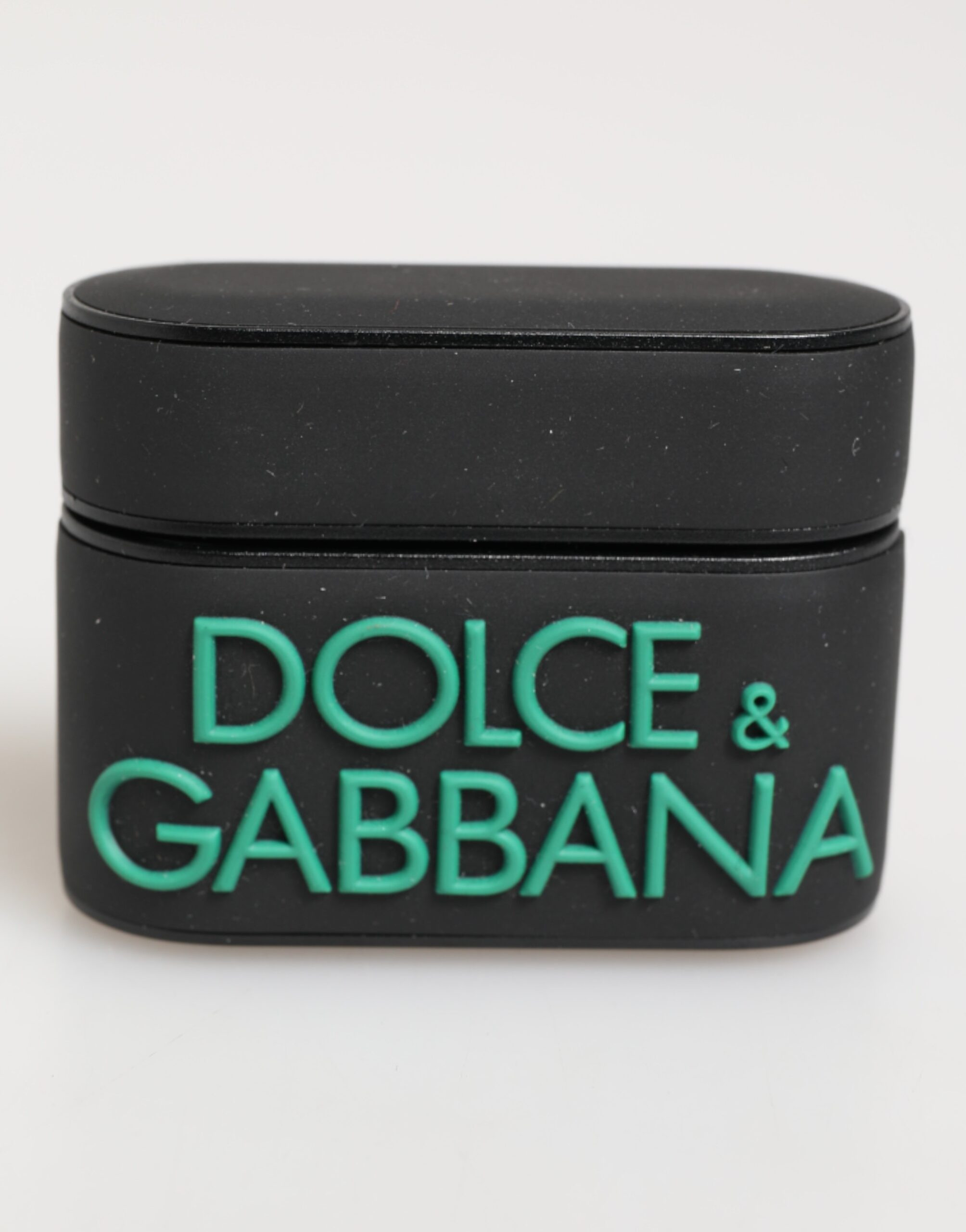 Чехол для аксессуаров Dolce & Gabbana Черный Мятный Резина с тиснением логотипа