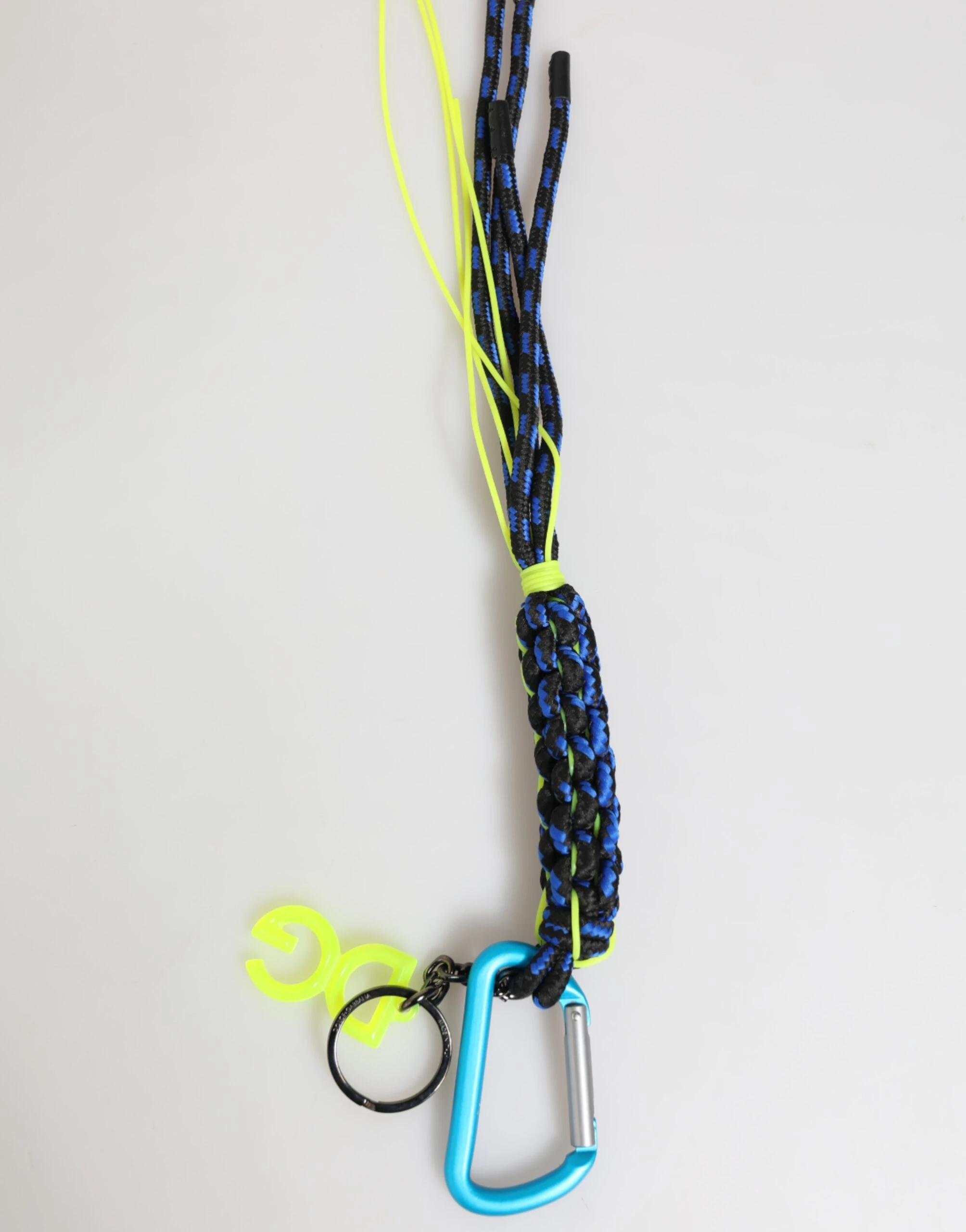 Брелок Dolce & Gabbana Multicolor Leather Tape String Брелок с логотипом DG