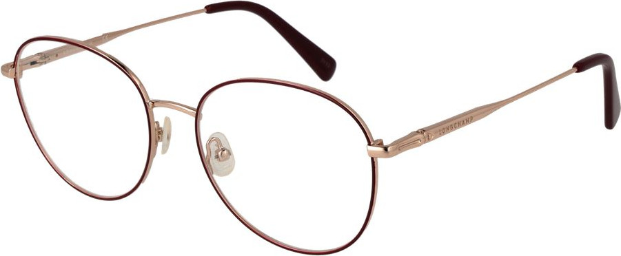 Красные металлические очки (оправы) Longchamp