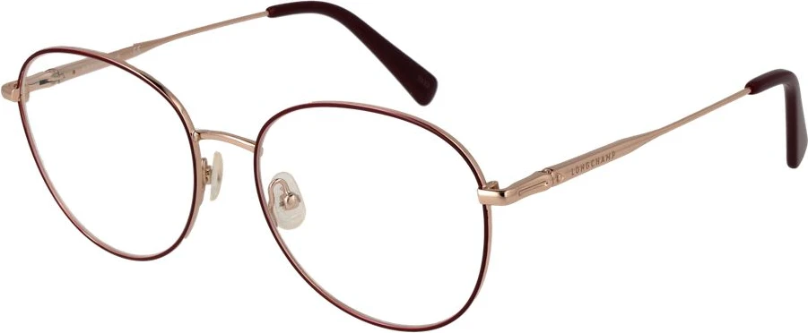 Красные металлические очки (оправы) Longchamp