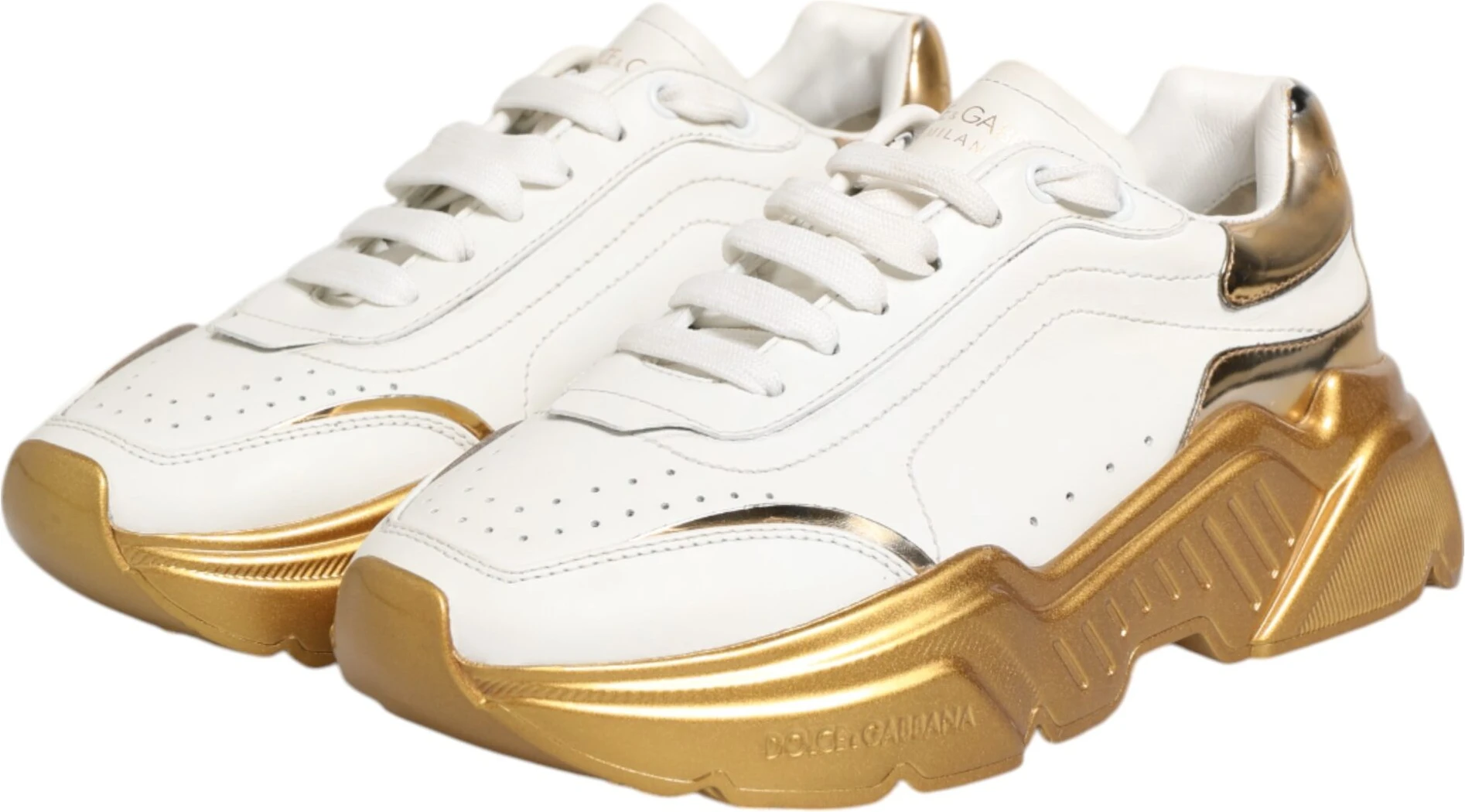 Кроссовки из кожи Dolce & Gabbana DAYMASTER