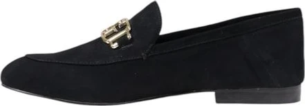 GUESS Черные туфли на платформе из кожи
