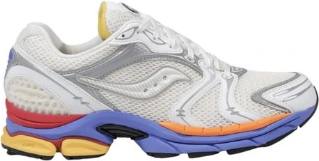 Белые кроссовки Saucony из синтетических материалов
