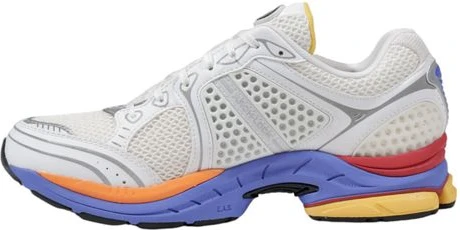 Белые кроссовки Saucony из синтетических материалов