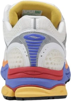 Белые кроссовки Saucony из синтетических материалов