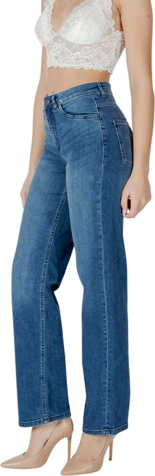 Blue Cotton Relaxed Fit Jeans ICHI