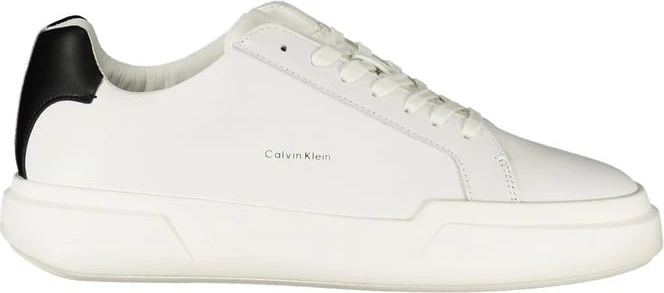 Кроссовки Calvin Klein мужские белые кожаные