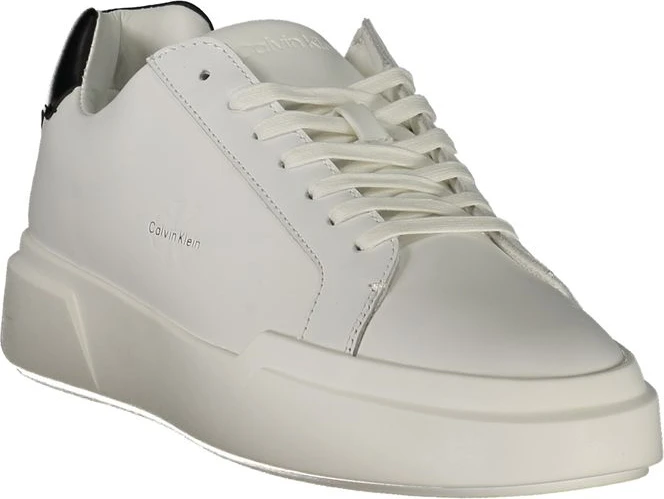 Кроссовки Calvin Klein мужские белые кожаные