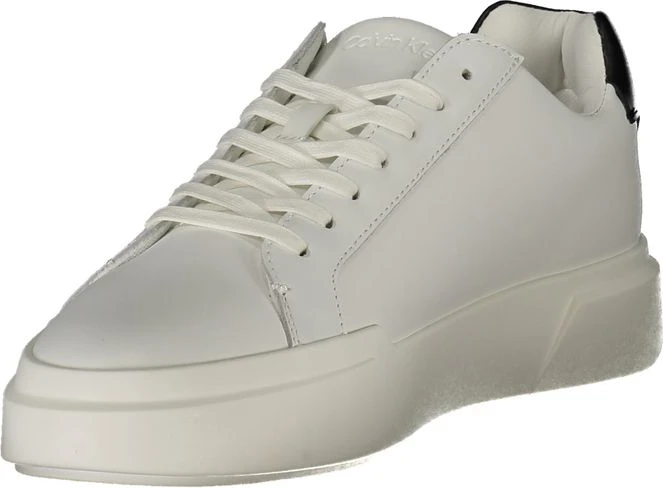 Кроссовки Calvin Klein мужские белые кожаные