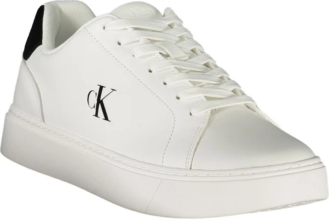 Кеды Calvin Klein из белой кожи